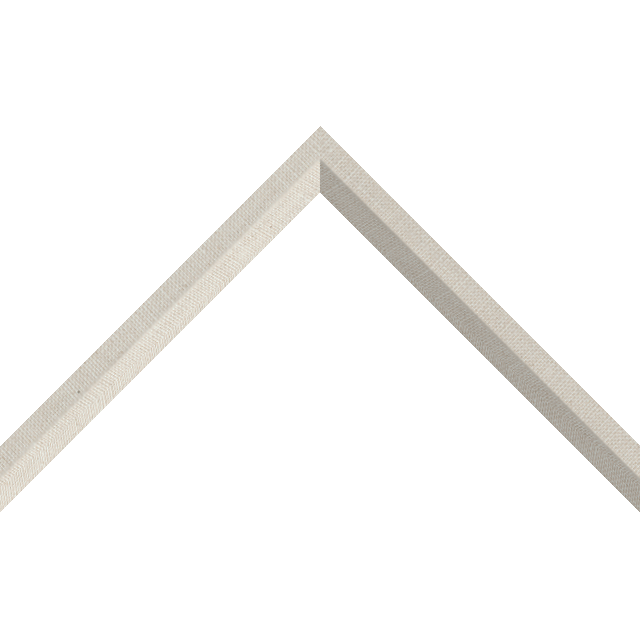 3/4″ Natural Linen Front Bevel Liner Picture Frame Moulding