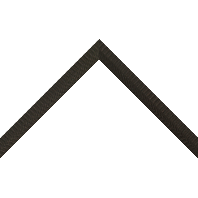 3/4″ Black Linen Front Bevel Wrap