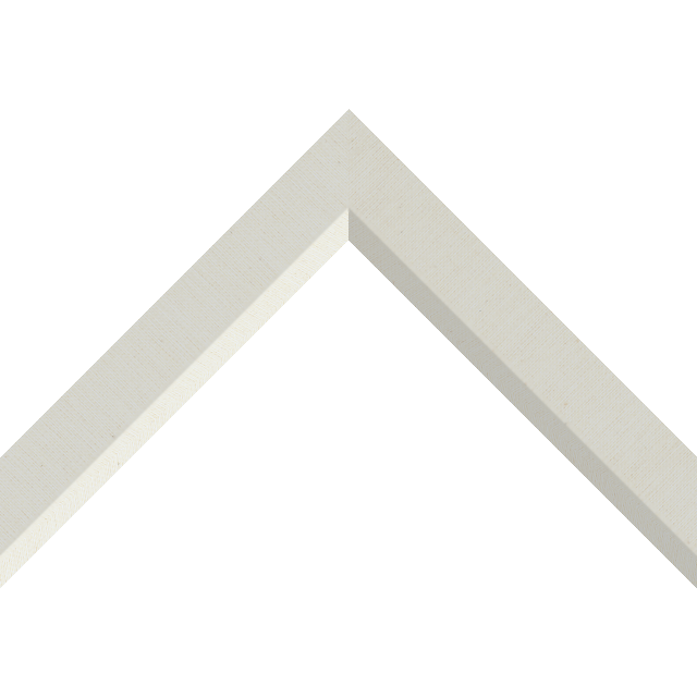 1-1/4″ Brussels Cream Linen Front Bevel Liner Picture Frame Moulding