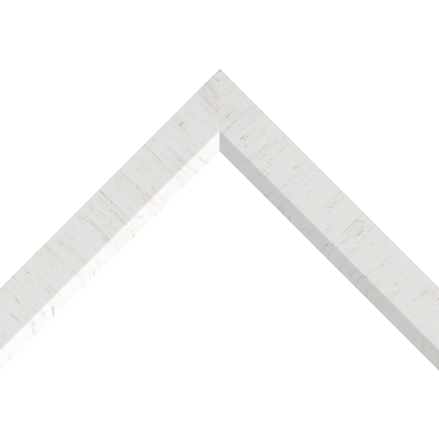1-1/4″ Linen White Silk Front Bevel Wrap