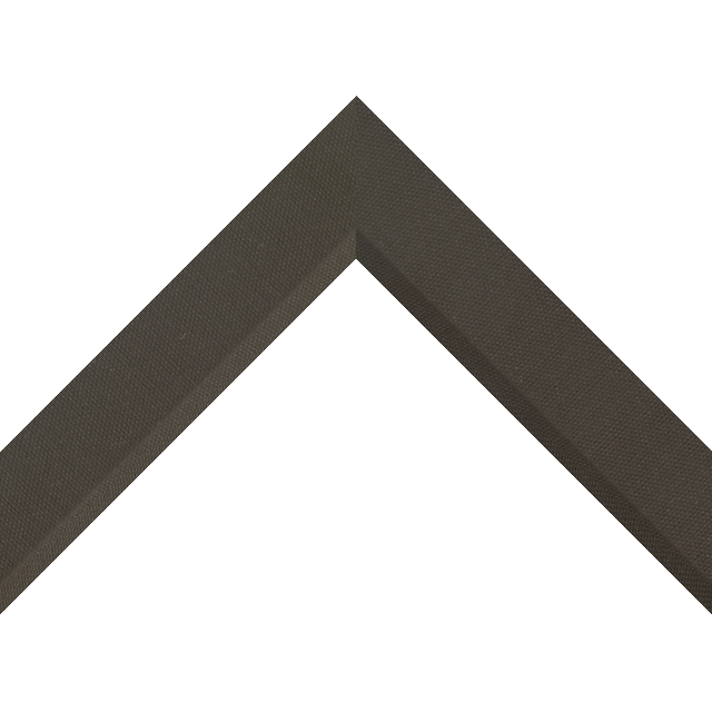 1-1/2″ Black Linen Front Bevel Wrap