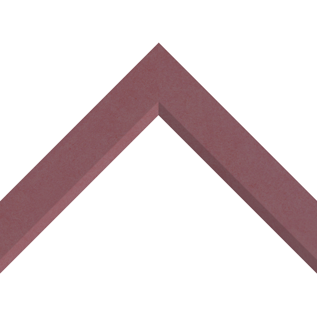 1-1/2″ Cerise Suede Front Bevel Liner Picture Frame Moulding