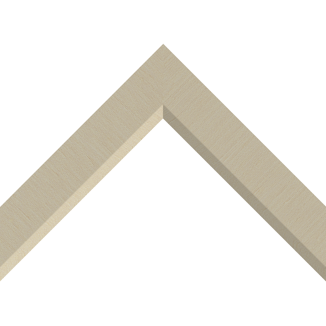 1-1/2″ Vanilla Silk Front Bevel Liner Picture Frame Moulding
