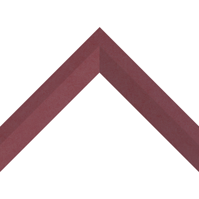 1-1/2″ Cerise Suede Back Bevel Liner Picture Frame Moulding