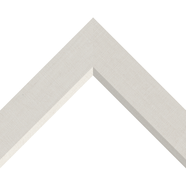 2″ Natural Linen Front Bevel Liner Picture Frame Moulding