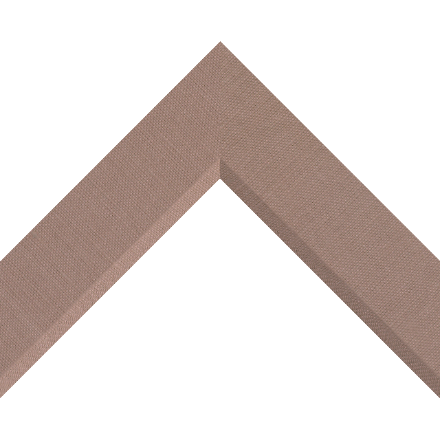 2″ Wine Linen Front Bevel Liner Picture Frame Moulding