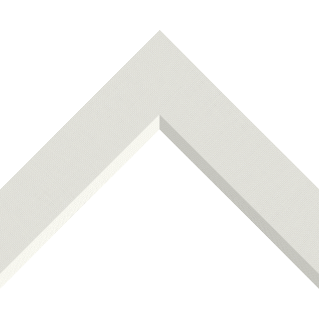 2″ Cream Linen Front Bevel Liner Picture Frame Moulding