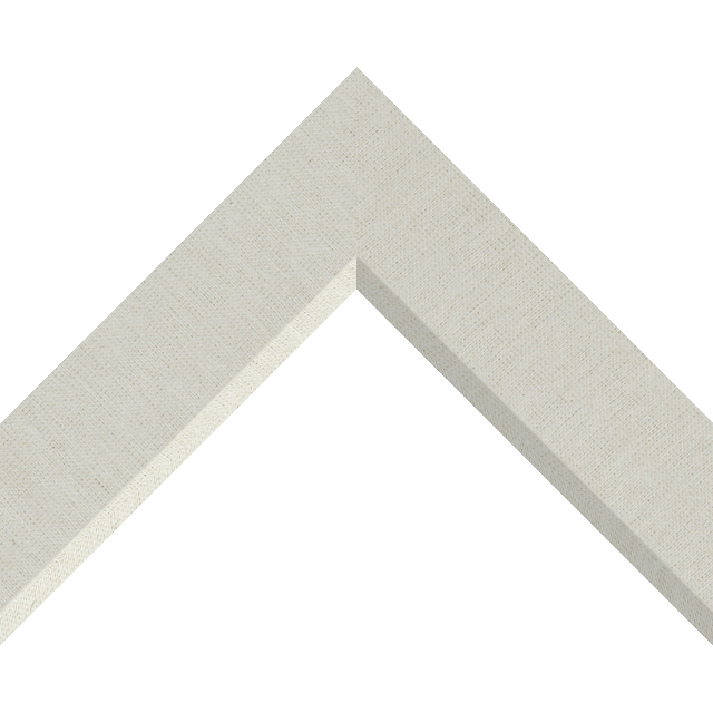 2″ Brussels Natural Linen Front Bevel Liner Picture Frame Moulding