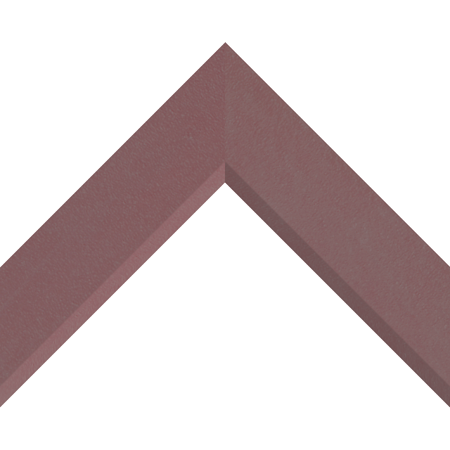 2″ Claret Suede Front Bevel Wrap