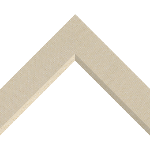 2″ Parchment Silk Front Bevel Liner Picture Frame Moulding