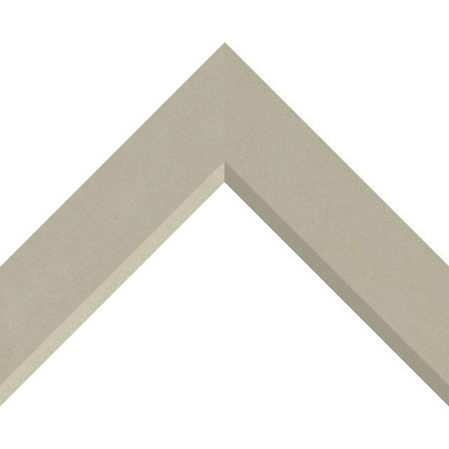 2″ Ultra Taupe Suede Front Bevel Liner Picture Frame Moulding