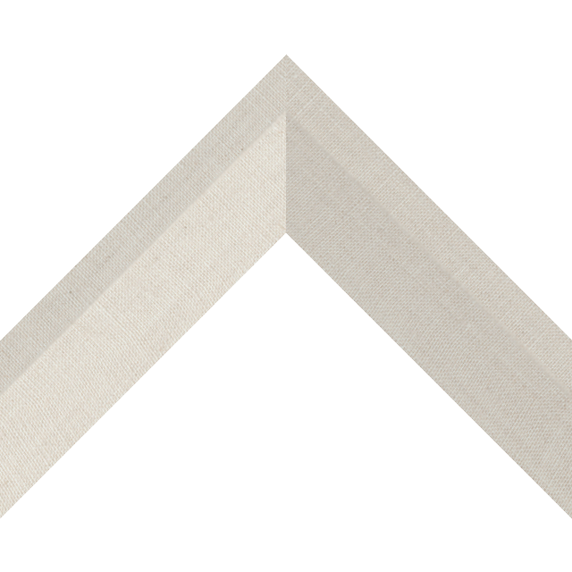 2″ Natural Linen Back Bevel Liner Picture Frame Moulding