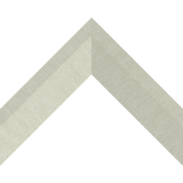 2″ Brussels Natural Linen Back Bevel Liner Picture Frame Moulding