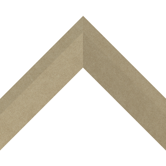 2″ Butternut Suede Back Bevel Liner Picture Frame Moulding