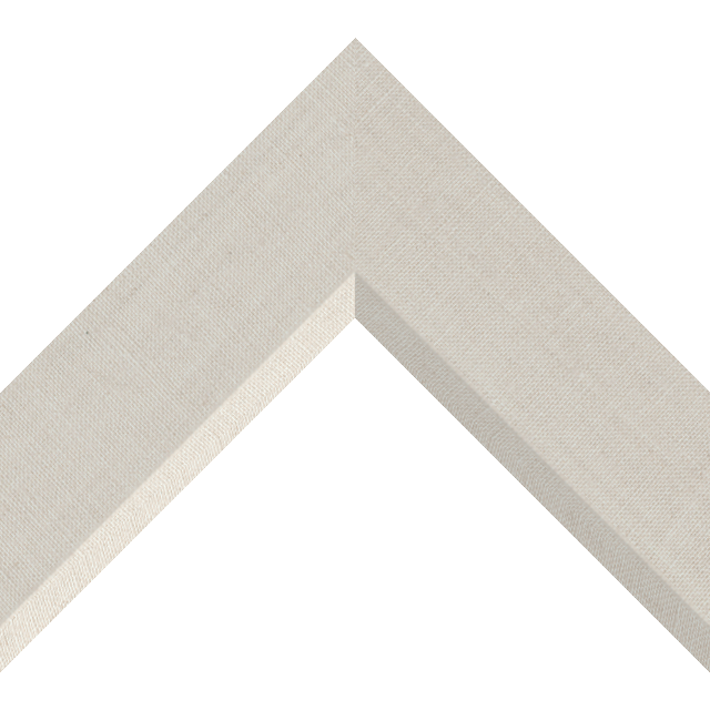 2-1/2″ Natural Linen Front Bevel Liner Picture Frame Moulding