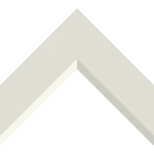 2-1/2″ Cream Linen Front Bevel Wrap