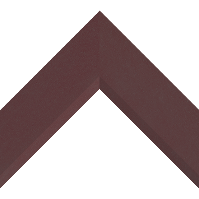 2-1/2″ Claret Suede Front Bevel Wrap