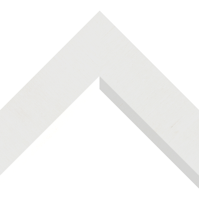 2-1/2″ White Silk Front Bevel Wrap