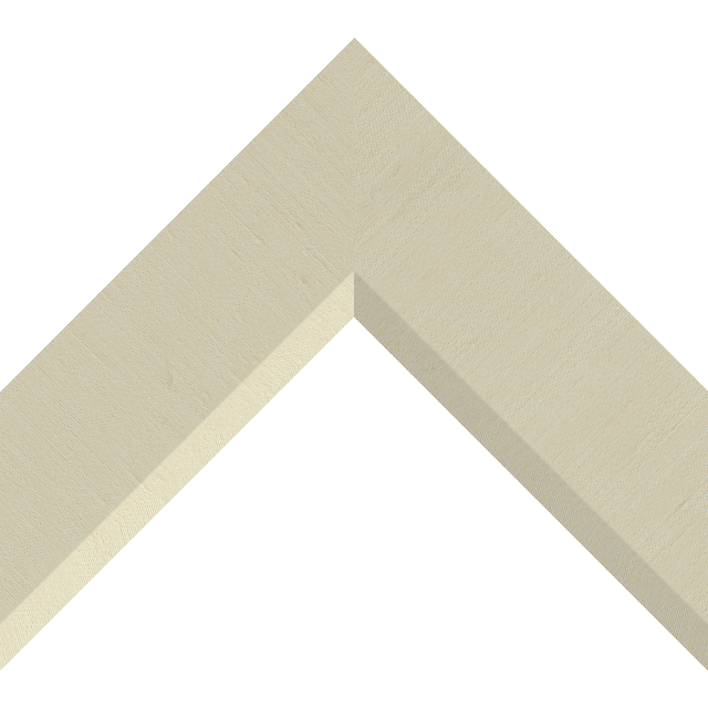 2-1/2″ Antique White Silk Front Bevel Wrap