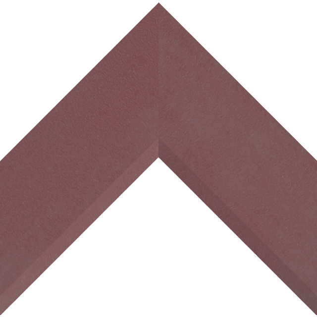 3″ Claret Suede Front Bevel Liner Picture Frame Moulding