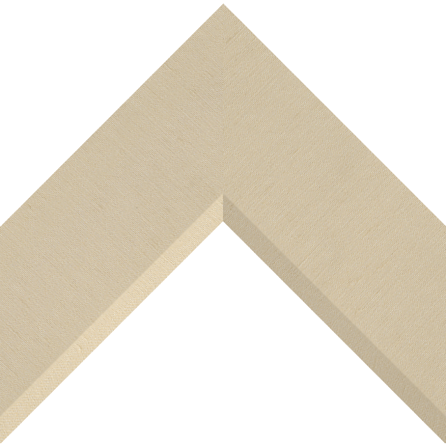 3″ Parchment Silk Front Bevel Liner Picture Frame Moulding