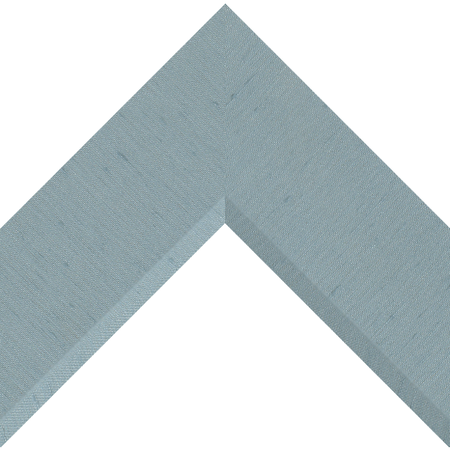 3″ Meissen Blue Silk Front Bevel Wrap