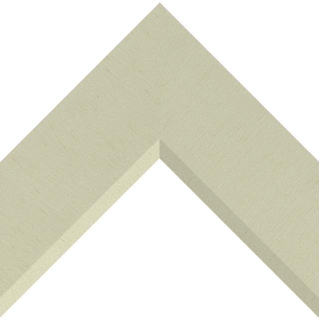 3″ Ivory Silk Front Bevel Wrap