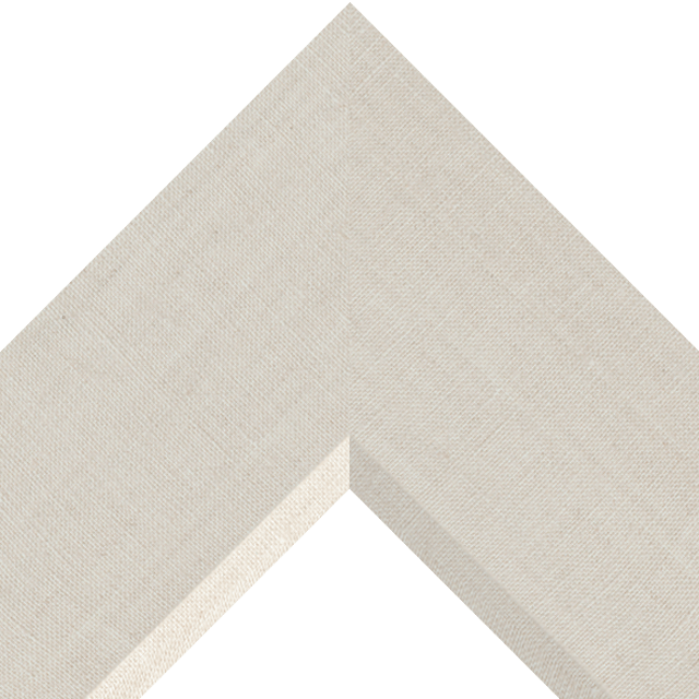 4″ Natural Linen Front Bevel Wrap