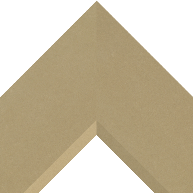 4″ Bone Suede Front Bevel Liner Picture Frame Moulding