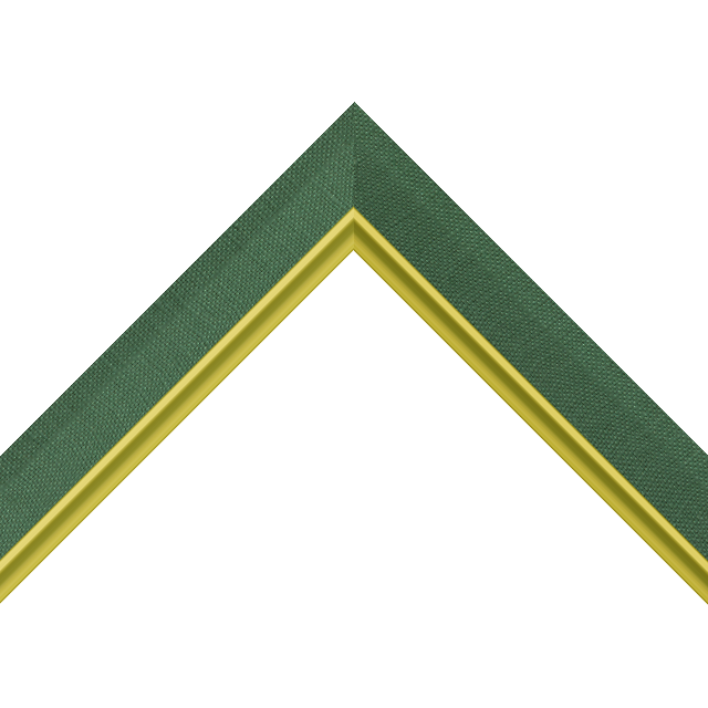 1-1/4″ Williamsburg Linen Bevel with Gold Scoop Lip