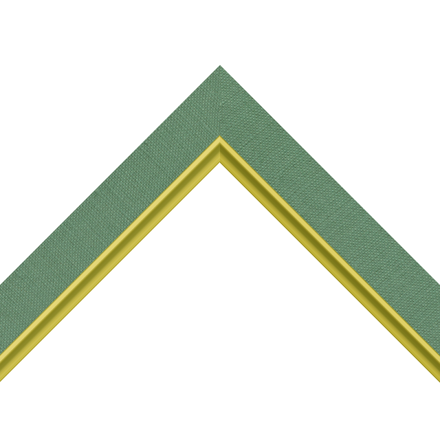 1-1/4″ Aspen Linen Flat with Gold Scoop Lip