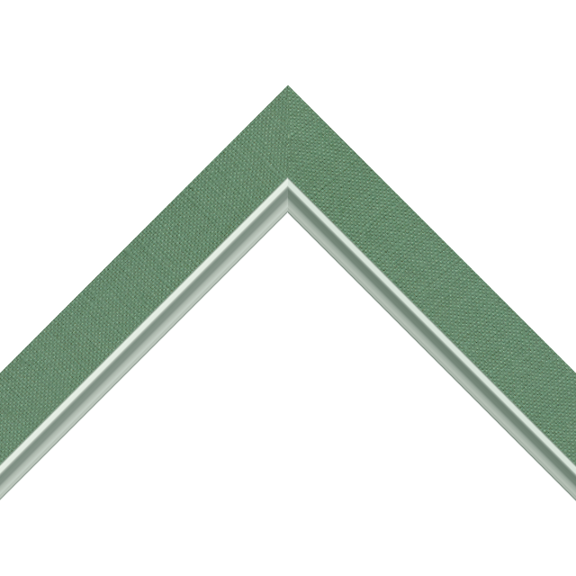 1-1/4″ Aspen Linen Flat with Silver Scoop Lip