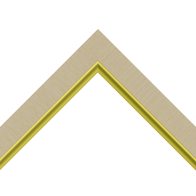 1-1/4″ Vanilla Silk Flat with Gold Scoop Lip