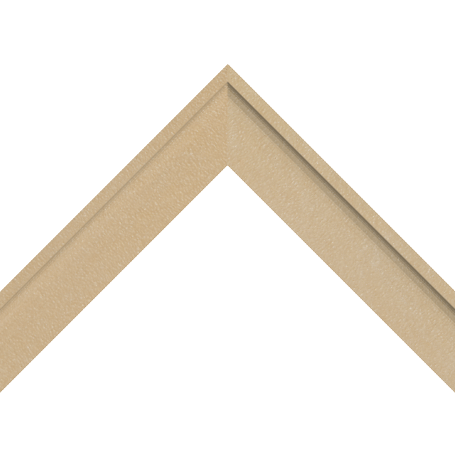 1-1/2&Prime; Thatch Suede Scoop Liner Picture Frame Moulding