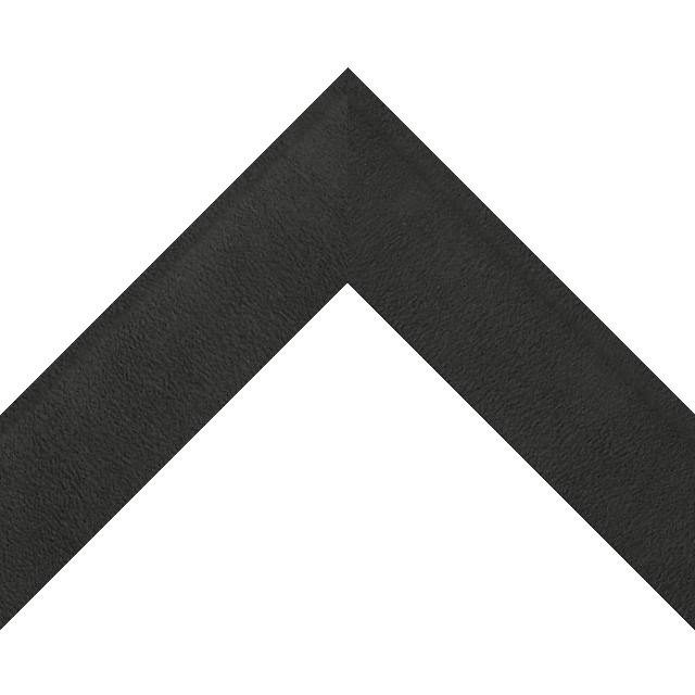 2″ Shallow Black Suede Scoop Wrap