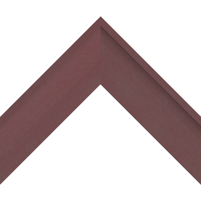 2-1/4″ Claret Suede Shallow Scoop Wrap