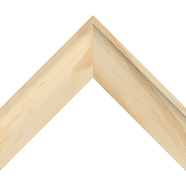 2-1/4″ Raw Pine Shallow Scoop Wrap