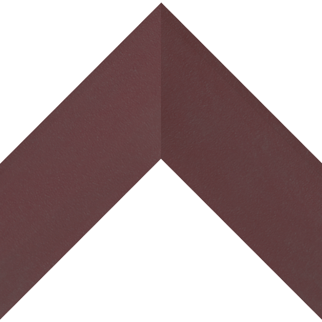 3″ Claret Suede Shallow Scoop Liner Picture Frame Moulding