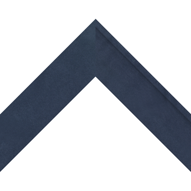 2″ Navy Suede Deep Scoop Wrap