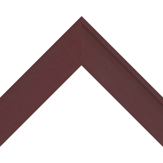 2″ Claret Suede Deep Scoop Wrap