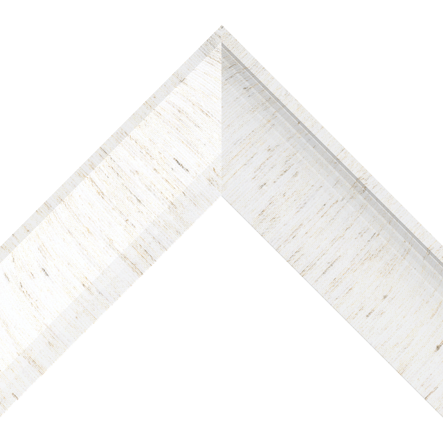 2-1/2″ Linen White Silk Scoop Wrap