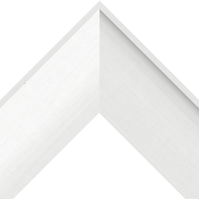3-1/2″ White Linen Scoop Wrap
