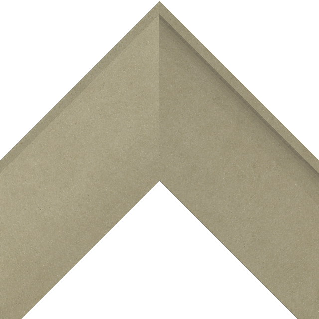 3-1/2″ Ultra Taupe Suede Scoop Liner Picture Frame Moulding